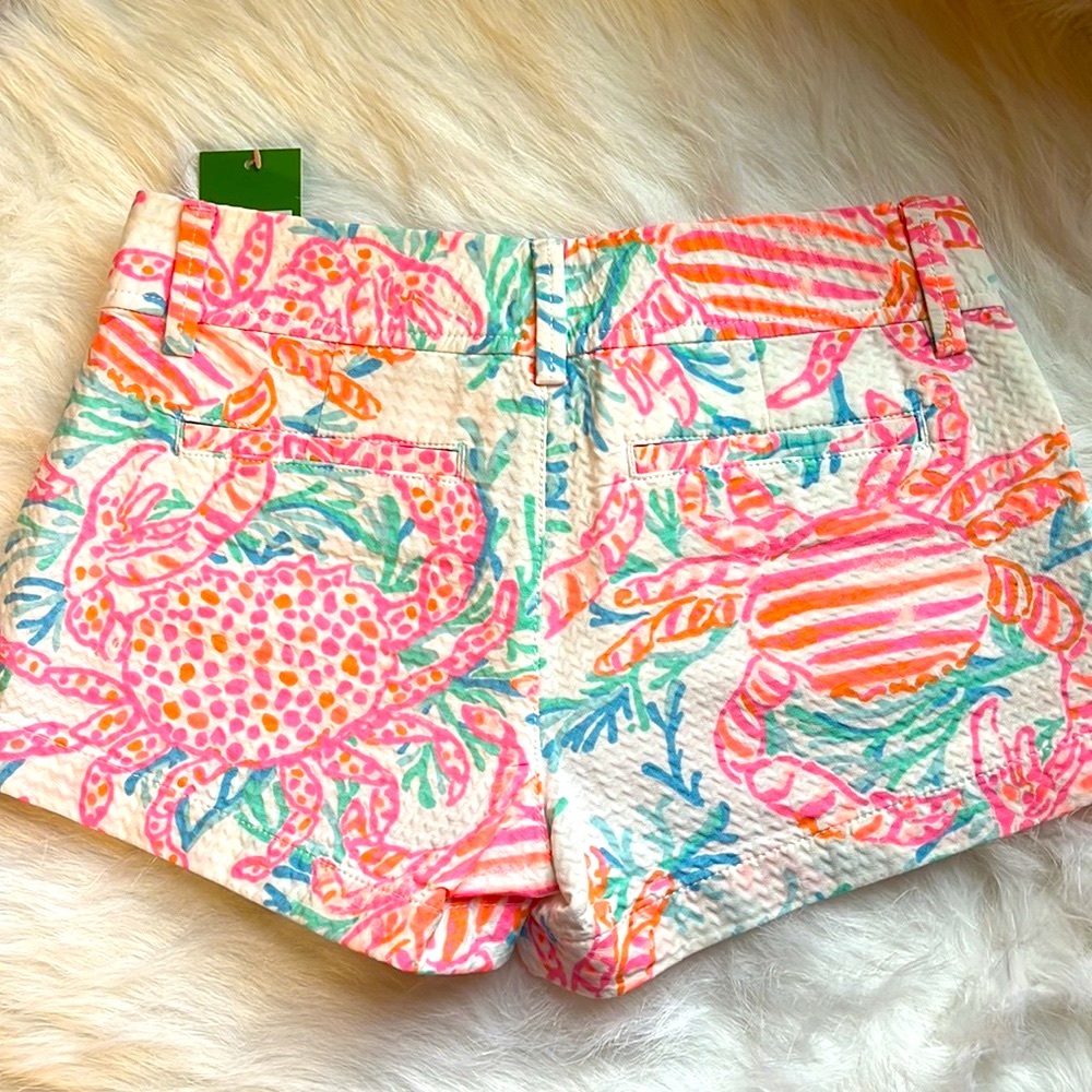 Lilly Pulitzer The Walsh Short Crab Print - Picture 3 of 4